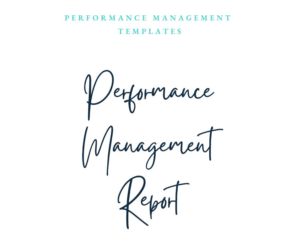 Investigation Officer (Performance Mgt) Report Template