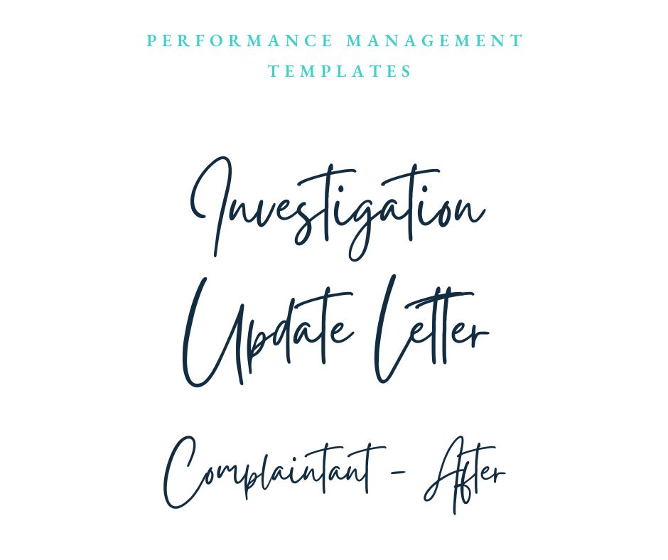 Incident Investigation Template (Complainant - After Meeting)