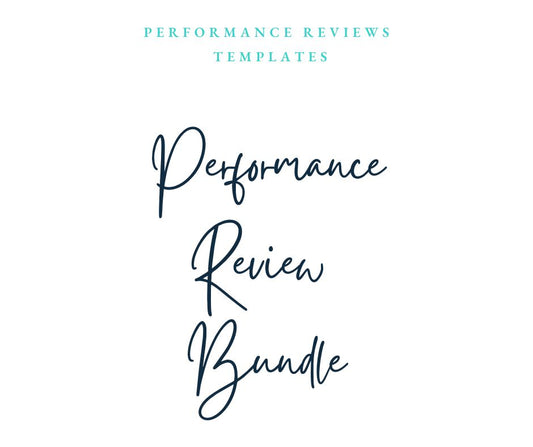 Performance Review Bundle