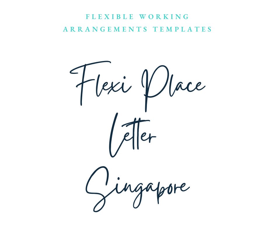 Request for Flexi-place (Work from Home) Arrangement