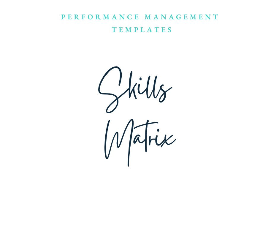 Skills Matrix Guideline