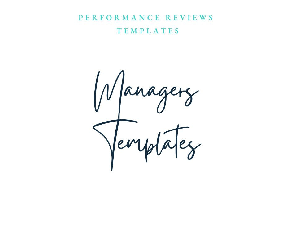 Management Performance Review Template