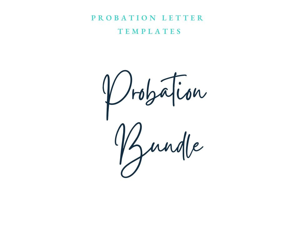 Probation Review Bundle