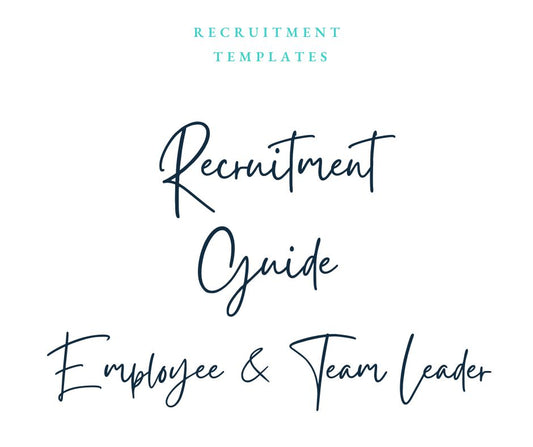 Employee & Team Leader Recruitment Guide