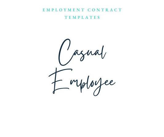 Casual Contract of Employment